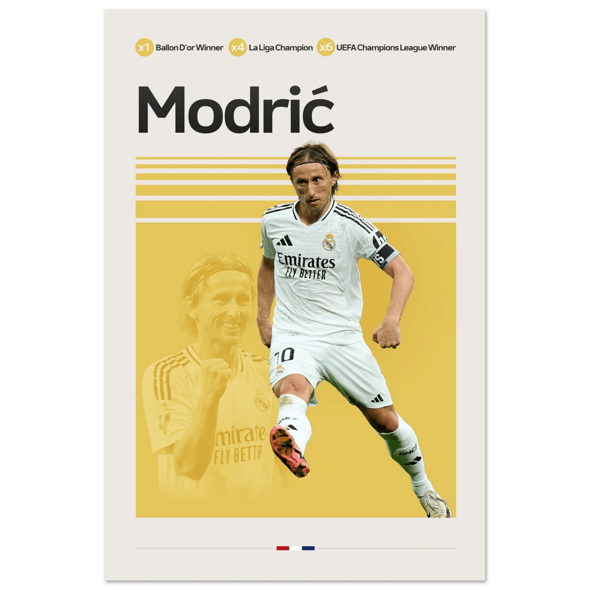 LUKA MODRIC | SOCCER POSTER - HYUU Art