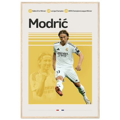 LUKA MODRIC | SOCCER POSTER - HYUU Art