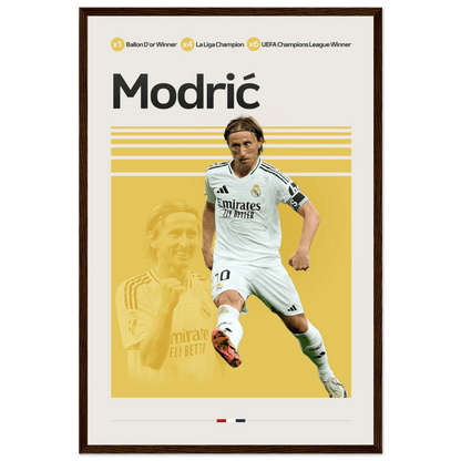 LUKA MODRIC | SOCCER POSTER - HYUU Art