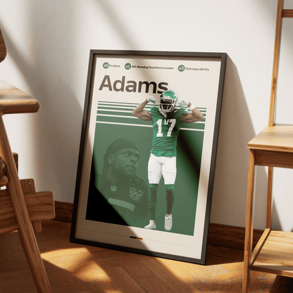 DAVANTE ADAMS | FOOTBALL POSTER