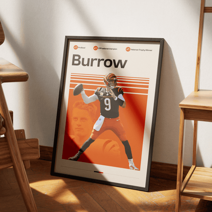 JOE BURROW | FOOTBALL POSTER