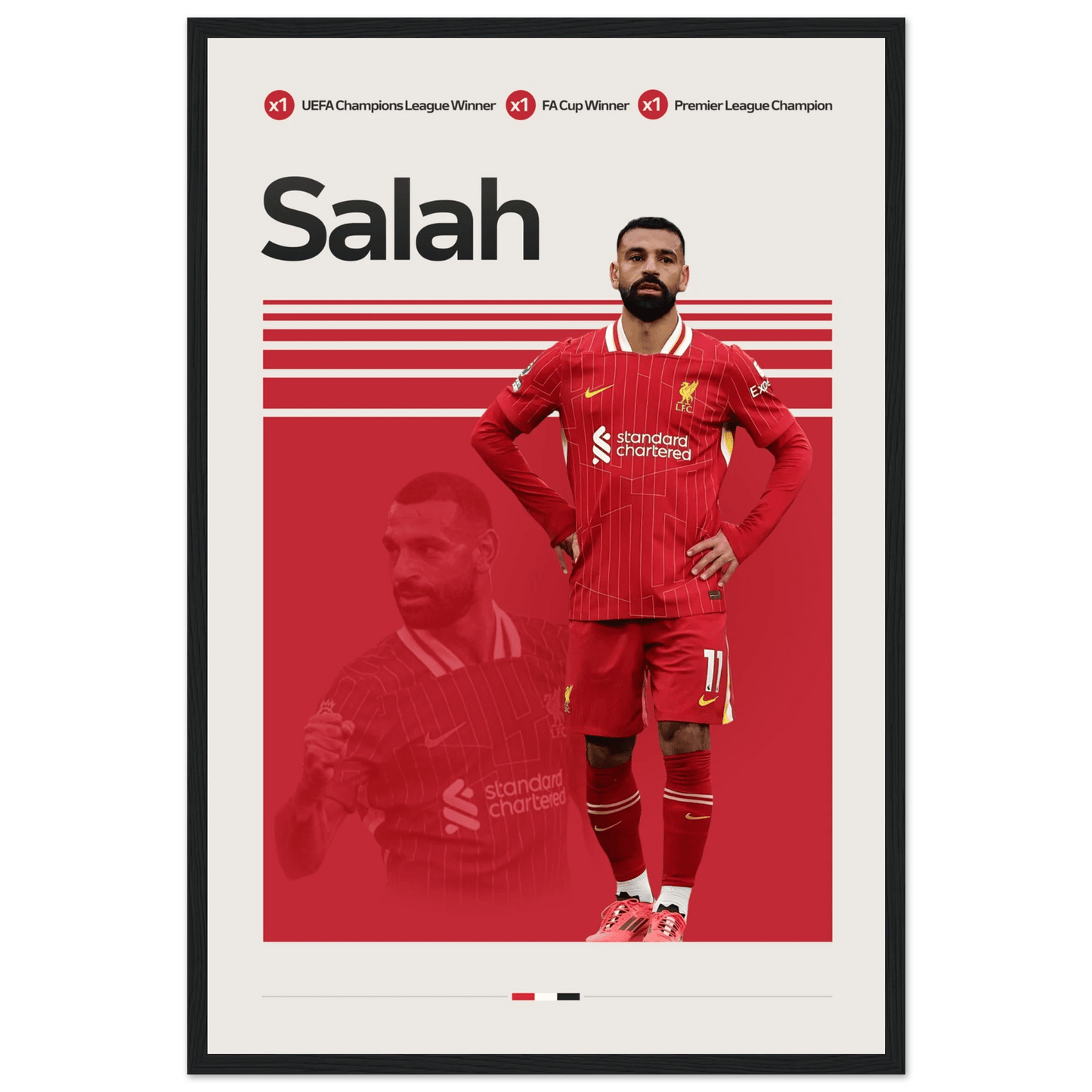 MOHAMED SALAH | SOCCER POSTER - HYUU Art