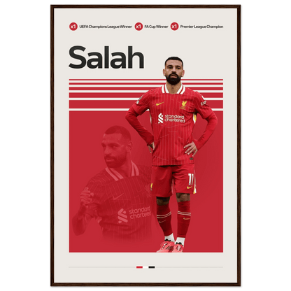 MOHAMED SALAH | SOCCER POSTER - HYUU Art