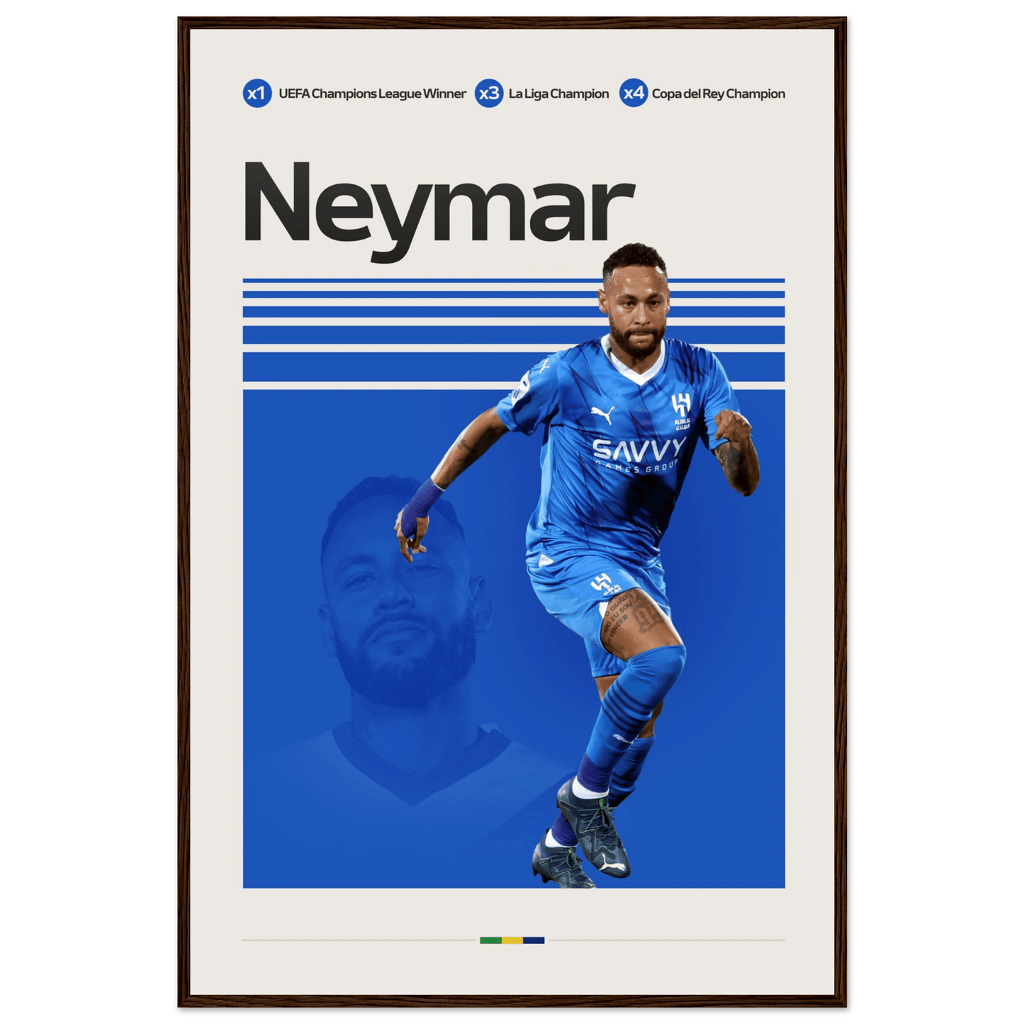 NEYMAR | SOCCER POSTER - HYUU Art