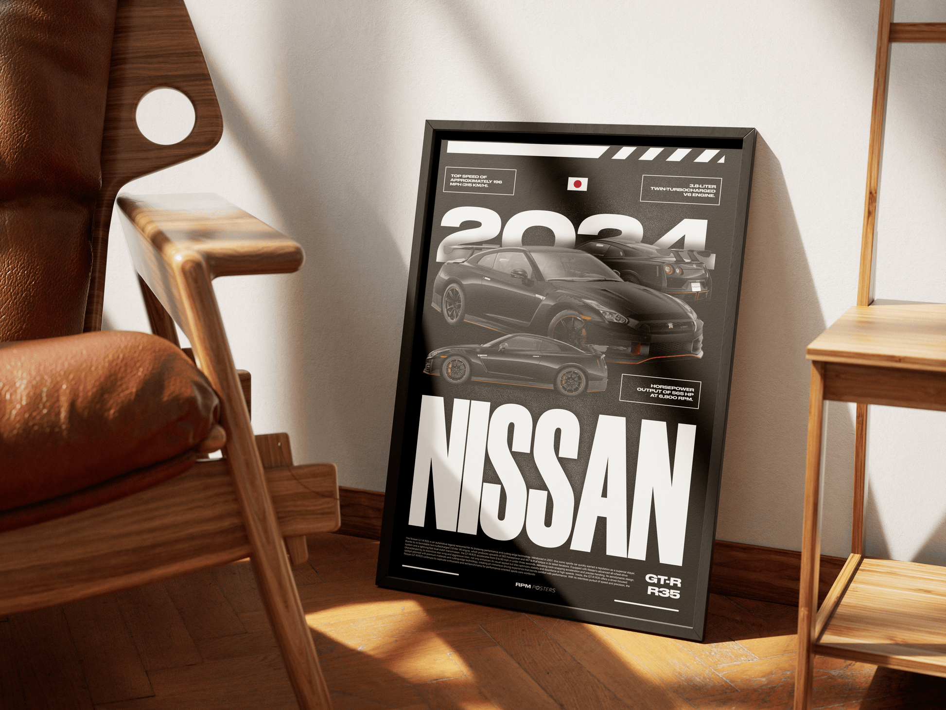 NISSAN GTR R35 POSTER - ChordPrints
