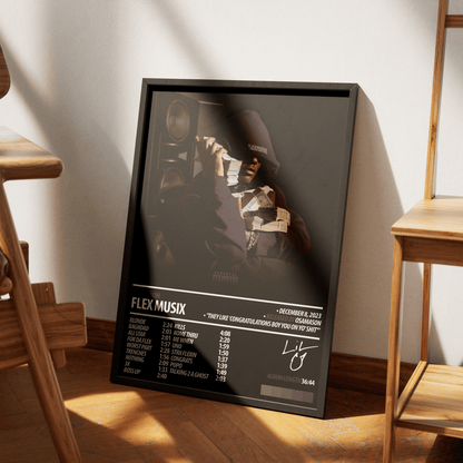 OSAMASON Album Poster | Flex Musix - HYUU Art