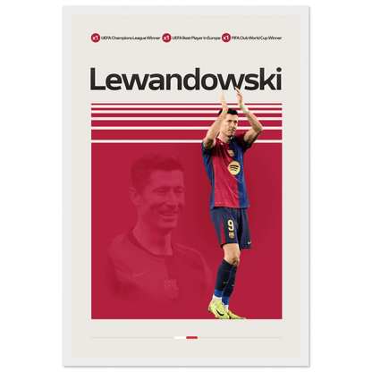 ROBERT LEWANDOWSKI | SOCCER POSTER - HYUU Art