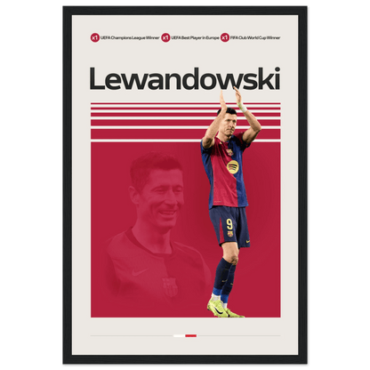 ROBERT LEWANDOWSKI | SOCCER POSTER - HYUU Art