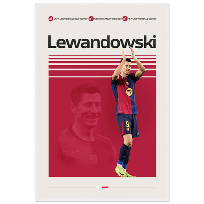 ROBERT LEWANDOWSKI | SOCCER POSTER - HYUU Art