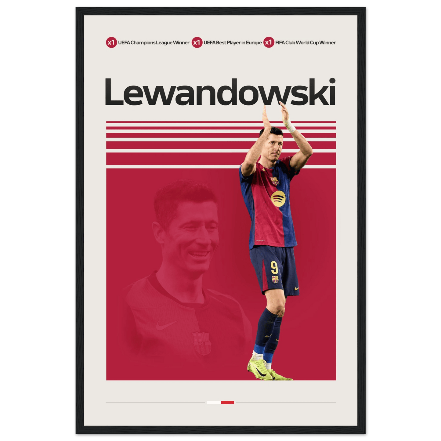 ROBERT LEWANDOWSKI | SOCCER POSTER - HYUU Art