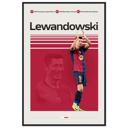 ROBERT LEWANDOWSKI | SOCCER POSTER - HYUU Art