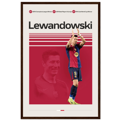 ROBERT LEWANDOWSKI | SOCCER POSTER - HYUU Art