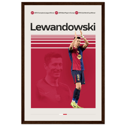 ROBERT LEWANDOWSKI | SOCCER POSTER - HYUU Art