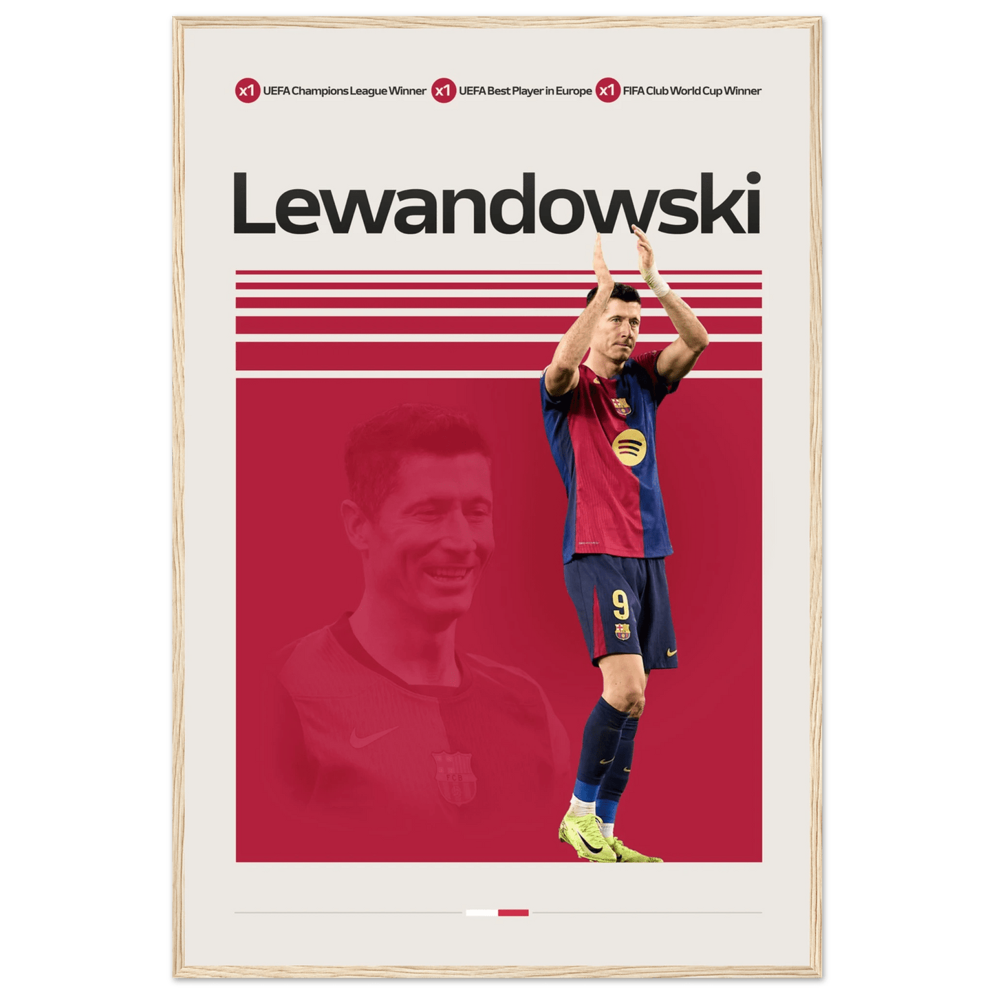 ROBERT LEWANDOWSKI | SOCCER POSTER - HYUU Art
