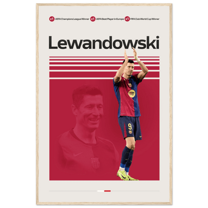 ROBERT LEWANDOWSKI | SOCCER POSTER - HYUU Art
