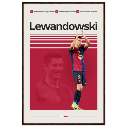 ROBERT LEWANDOWSKI | SOCCER POSTER - HYUU Art