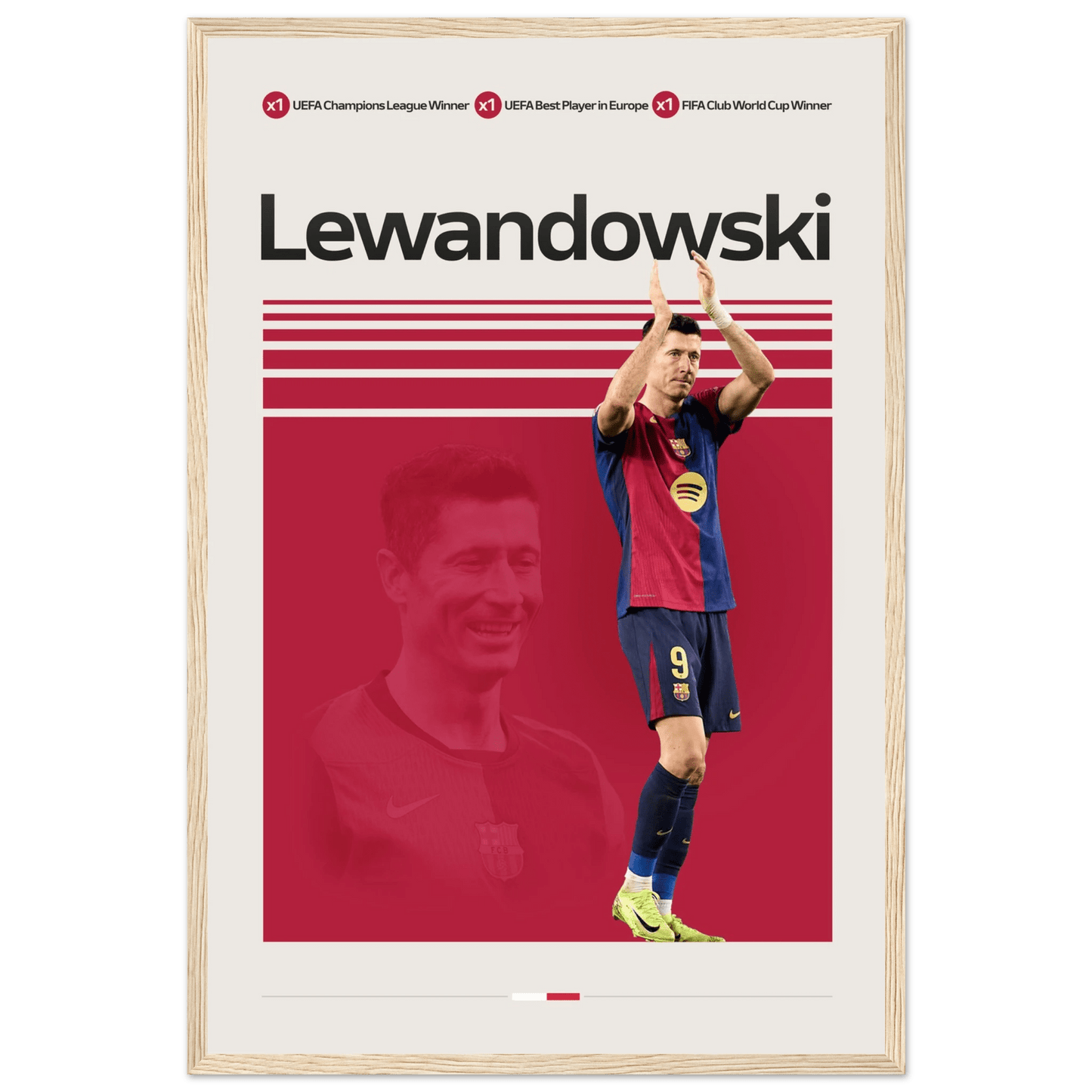 ROBERT LEWANDOWSKI | SOCCER POSTER - HYUU Art