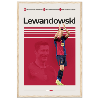 ROBERT LEWANDOWSKI | SOCCER POSTER - HYUU Art