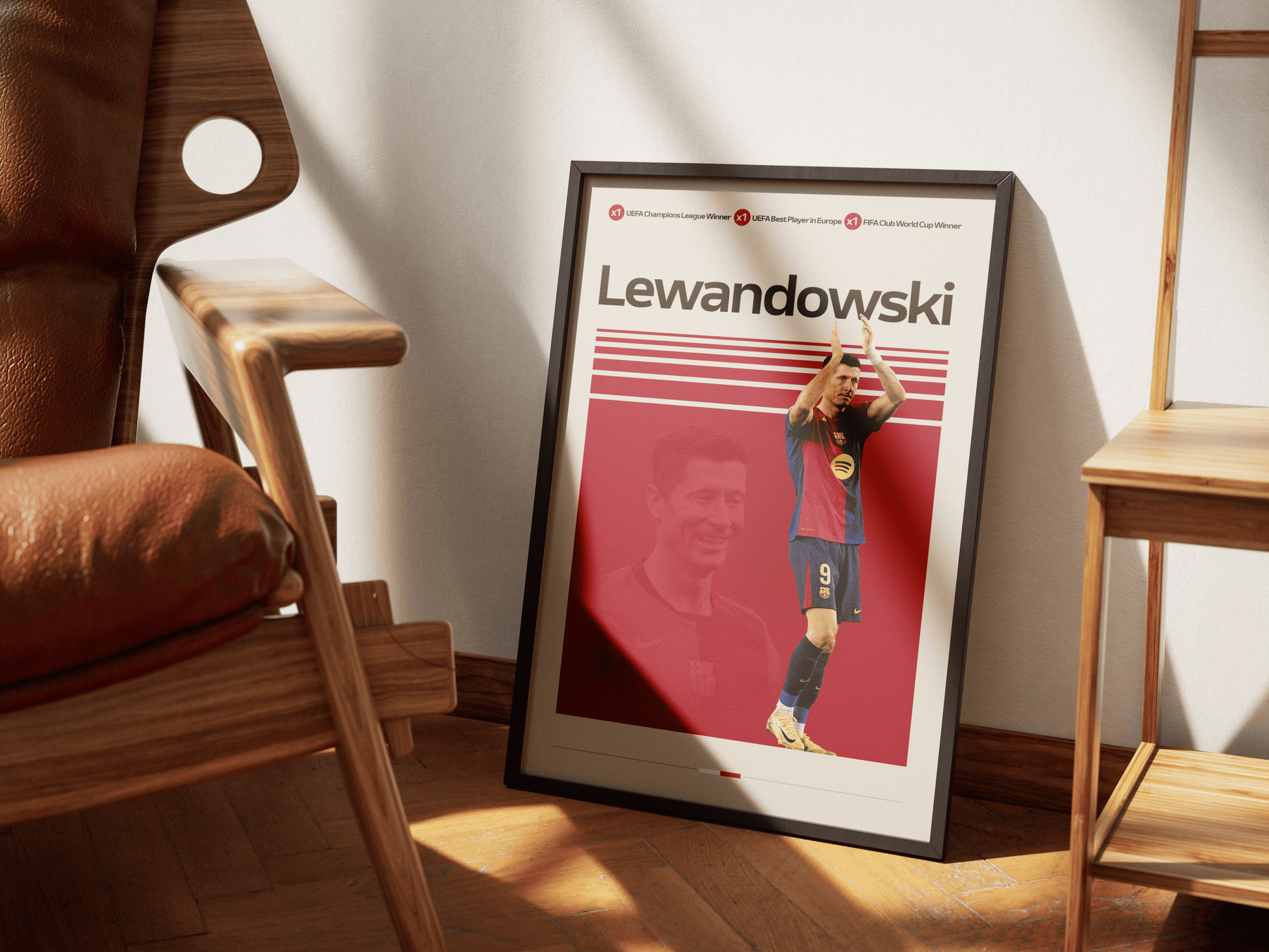 ROBERT LEWANDOWSKI | SOCCER POSTER - HYUU Art