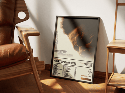 THE WEEKND Album Poster | Hurry Up Tomorrow - ChordPrints