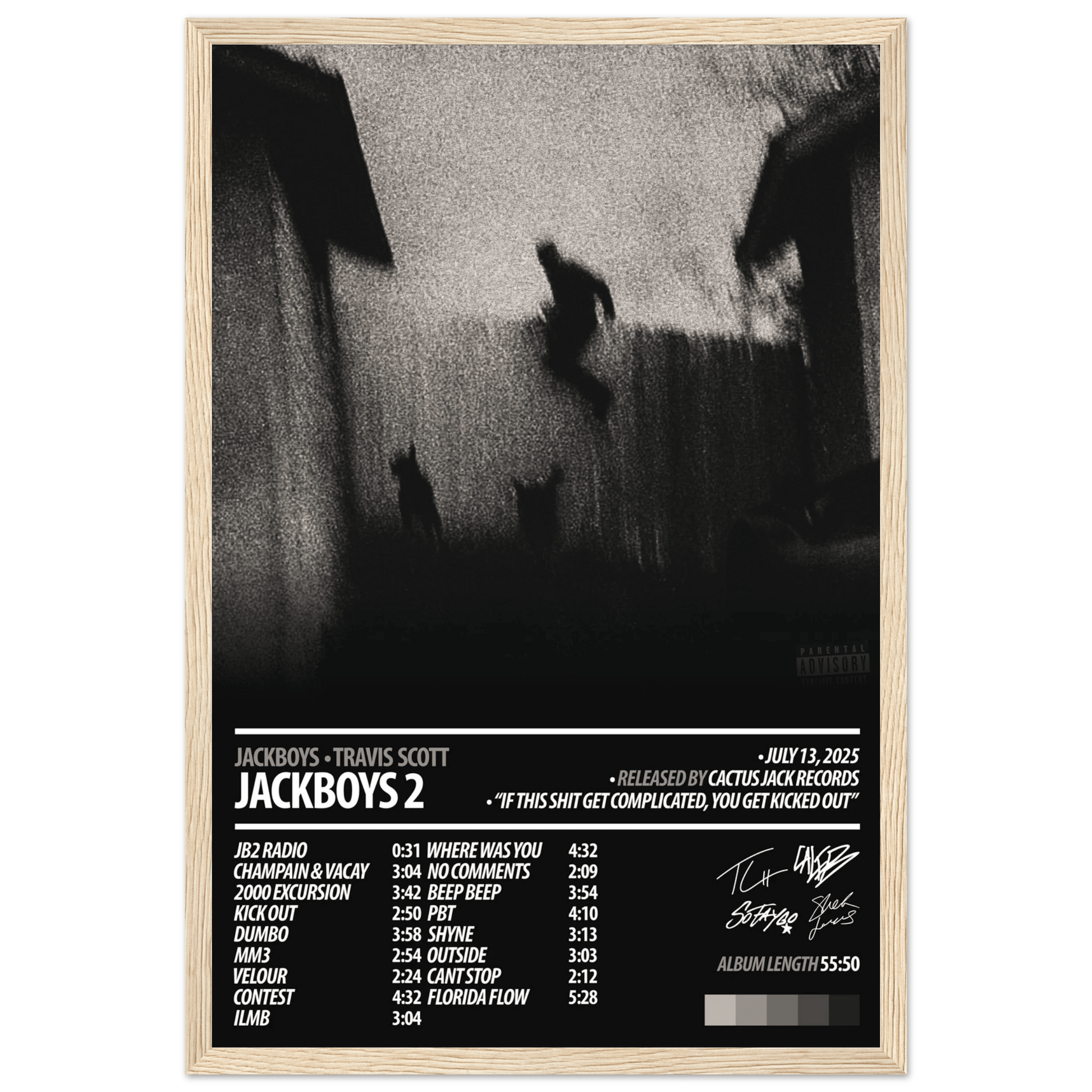 TRAVIS SCOTT Album Poster | JACKBOYS 2 – HYUU Art TRAVIS SCOTT Album Poster | JACKBOYS 2 – HYUU Art