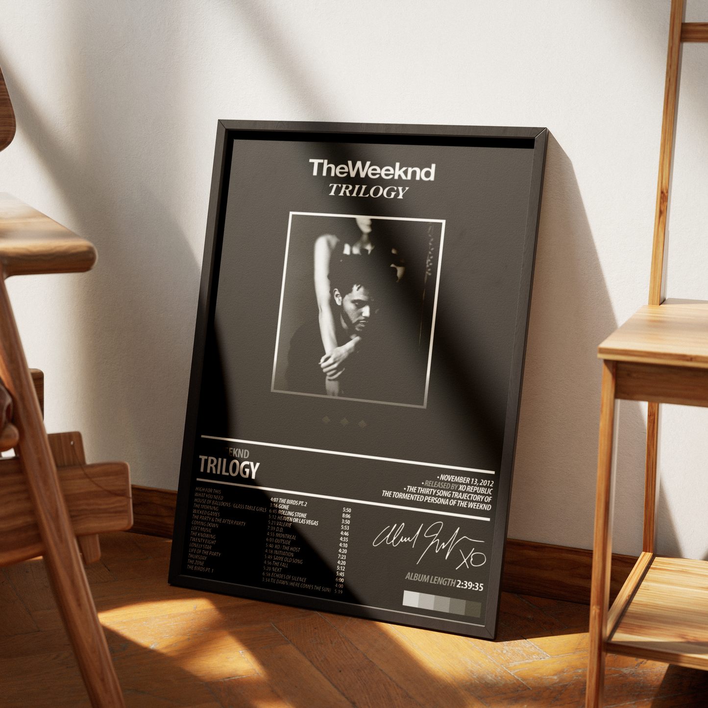 THE WEEKND Album Poster | Trilogy