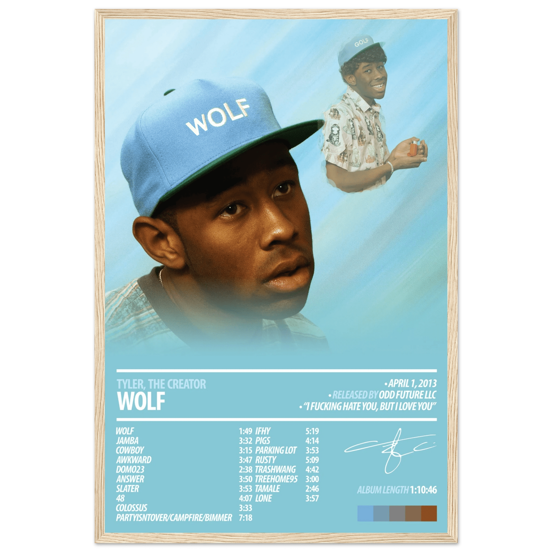 TYLER, THE CREATOR Album Poster | Wolf – HYUU Art