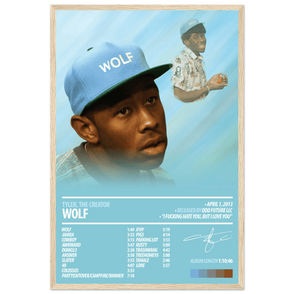 TYLER, THE CREATOR Album Poster | Wolf - HYUU Art