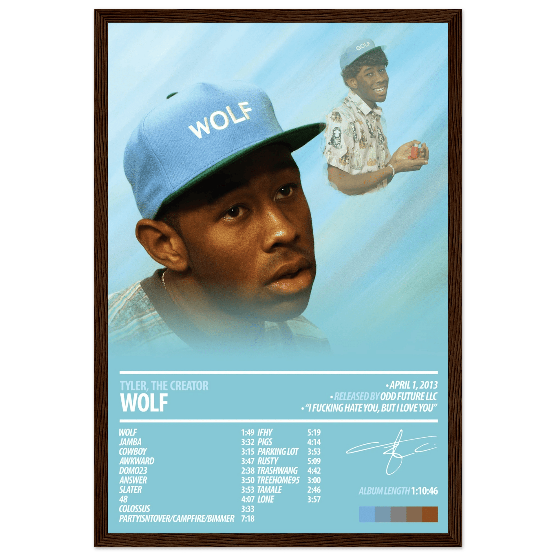TYLER, THE CREATOR Album Poster | Wolf – HYUU Art