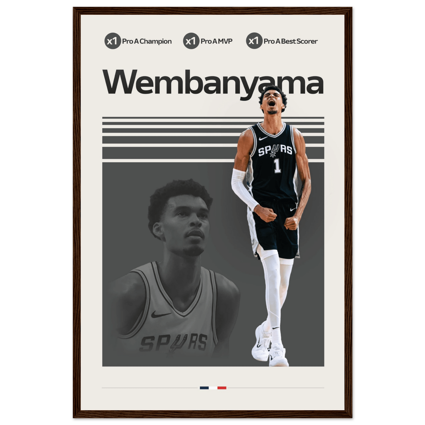 VICTOR WEMBANYAMA | BASKETBALL POSTER - ChordPrints