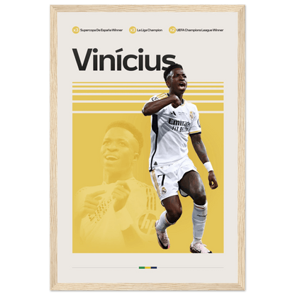 VINÍCIUS JÚNIOR | SOCCER POSTER - HYUU Art