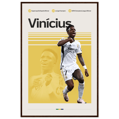 VINÍCIUS JÚNIOR | SOCCER POSTER - HYUU Art
