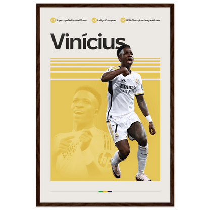 VINÍCIUS JÚNIOR | SOCCER POSTER - HYUU Art
