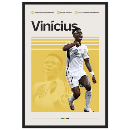 VINÍCIUS JÚNIOR | SOCCER POSTER - HYUU Art