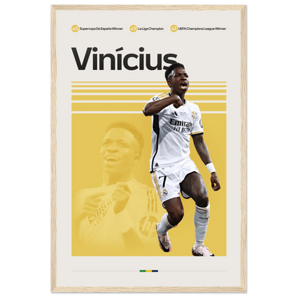 VINÍCIUS JÚNIOR | SOCCER POSTER - HYUU Art