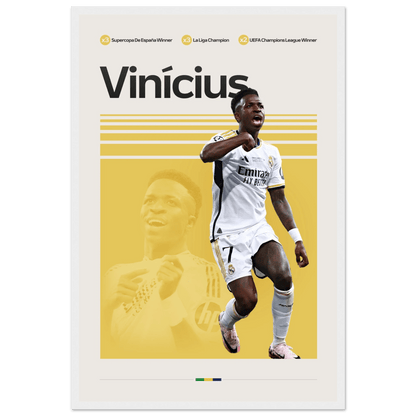 VINÍCIUS JÚNIOR | SOCCER POSTER - HYUU Art