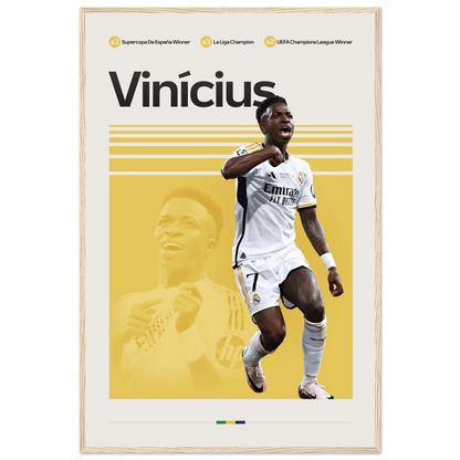 VINÍCIUS JÚNIOR | SOCCER POSTER - HYUU Art