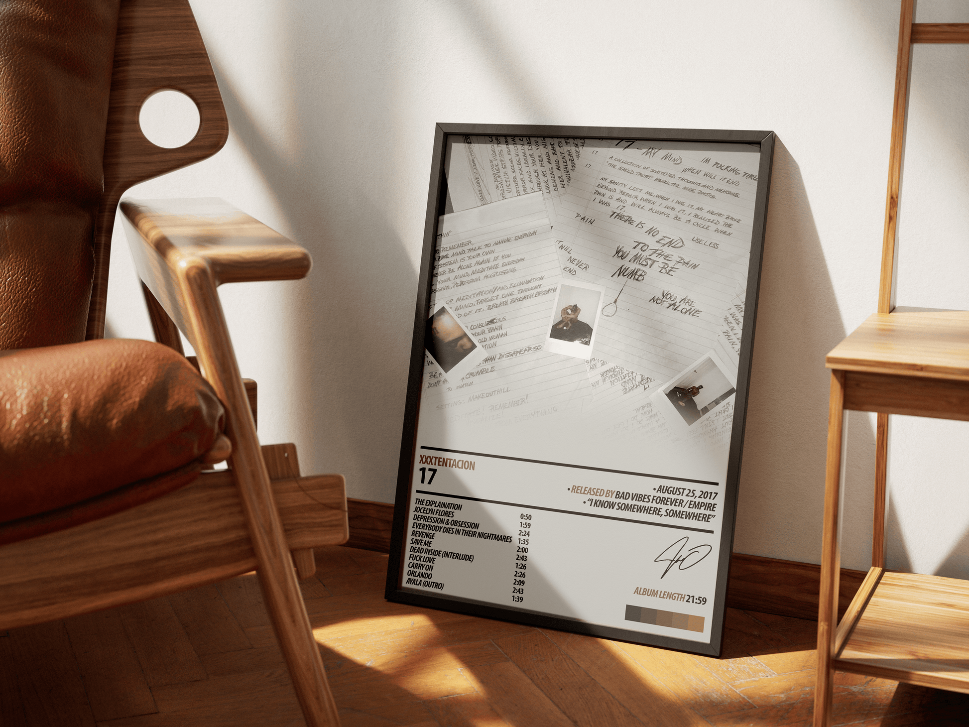 XXXTENTACION Album Poster | 17 - ChordPrints